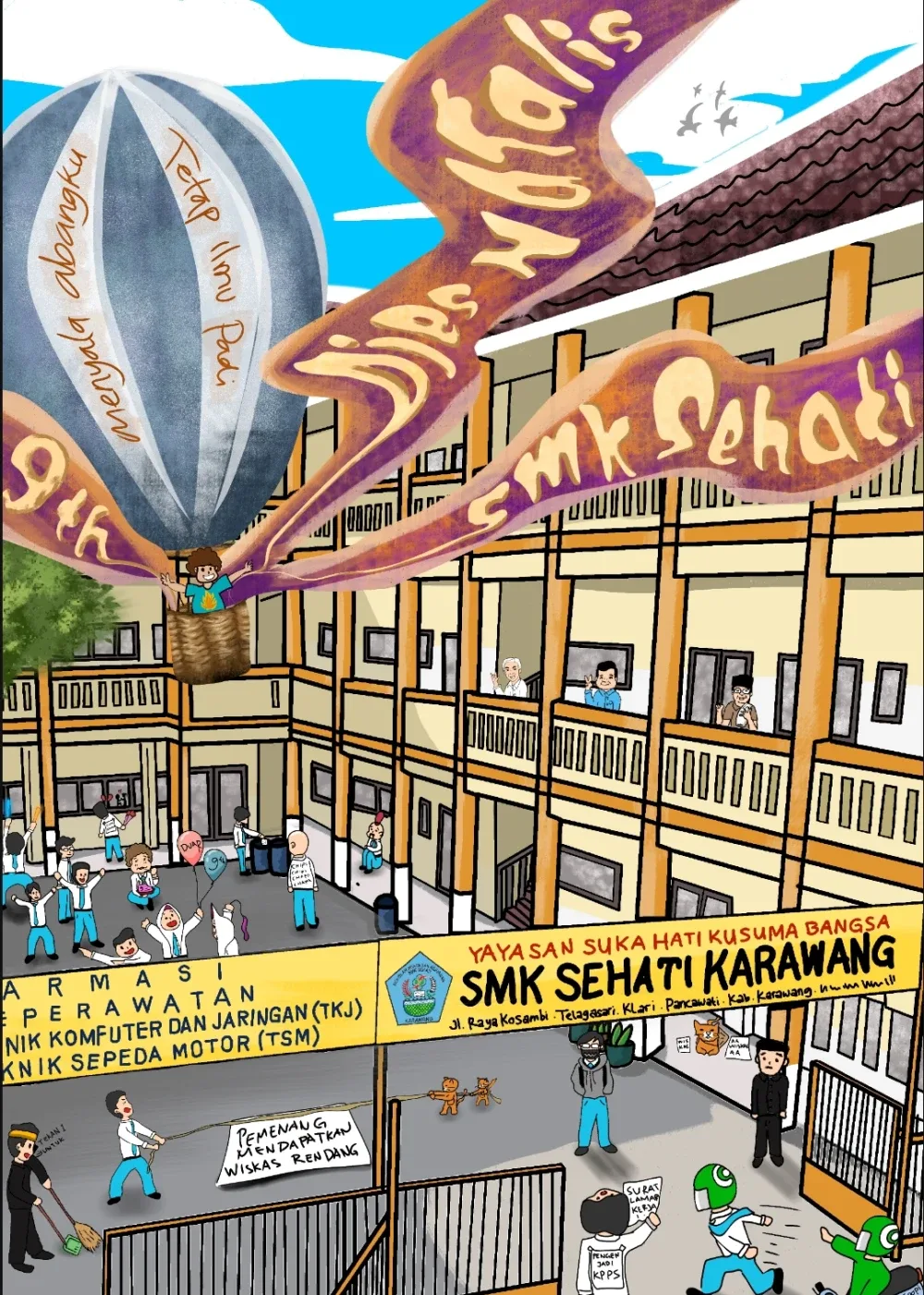 Visual 1 — SMK Sehati Karawang Diesnatalis