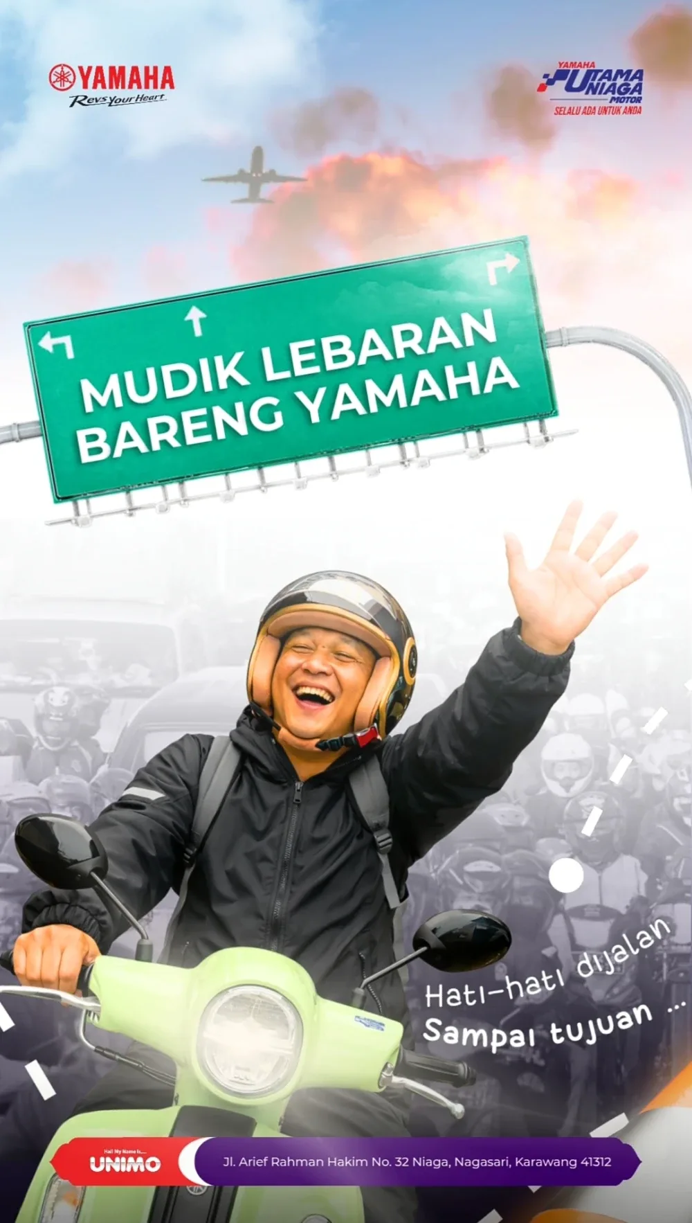 Visual 1 — Mudik Lebaran 2026 Poster