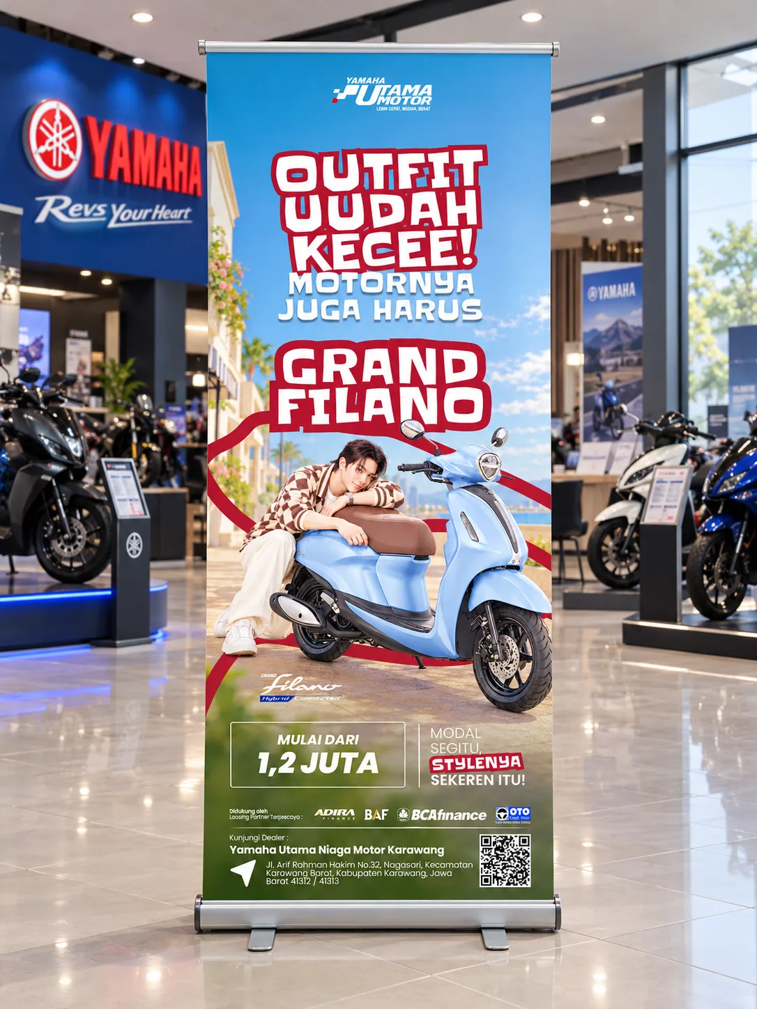 Visual 2 — Yamaha Grand Filano — Lifestyle Promotional Banner