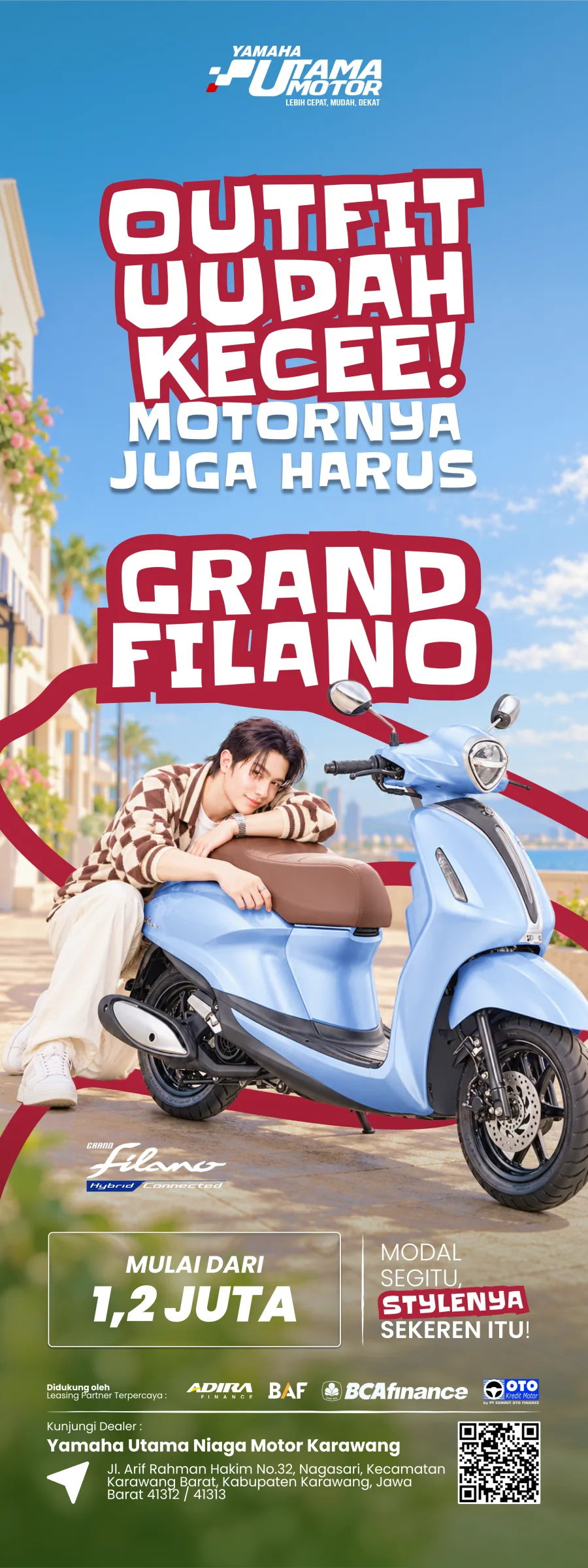 Visual 1 — Yamaha Grand Filano — Lifestyle Promotional Banner