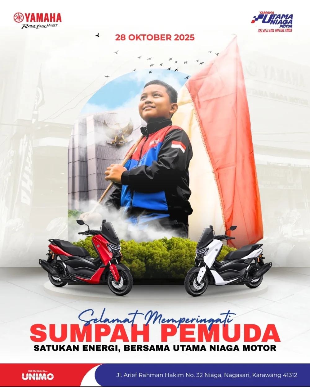 Visual 1 — Poster Sumpah Pemuda