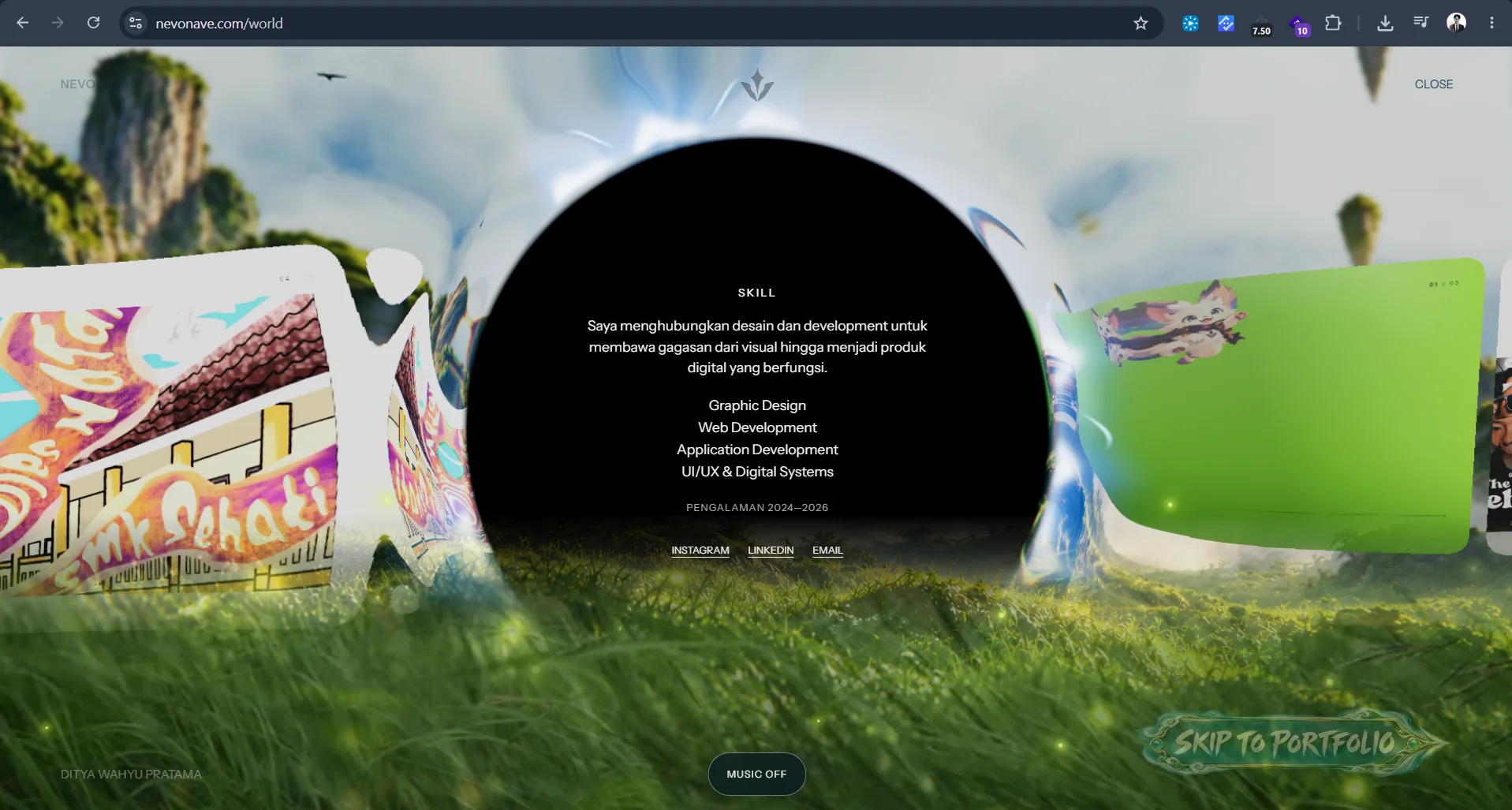 Visual 2 — NEVONAVE — Interactive Portfolio