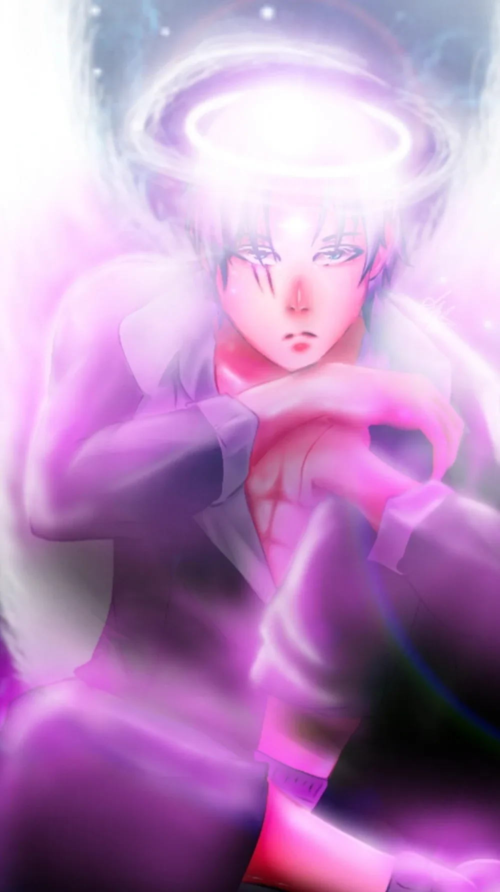 Visual 1 — Purple Energy Burst